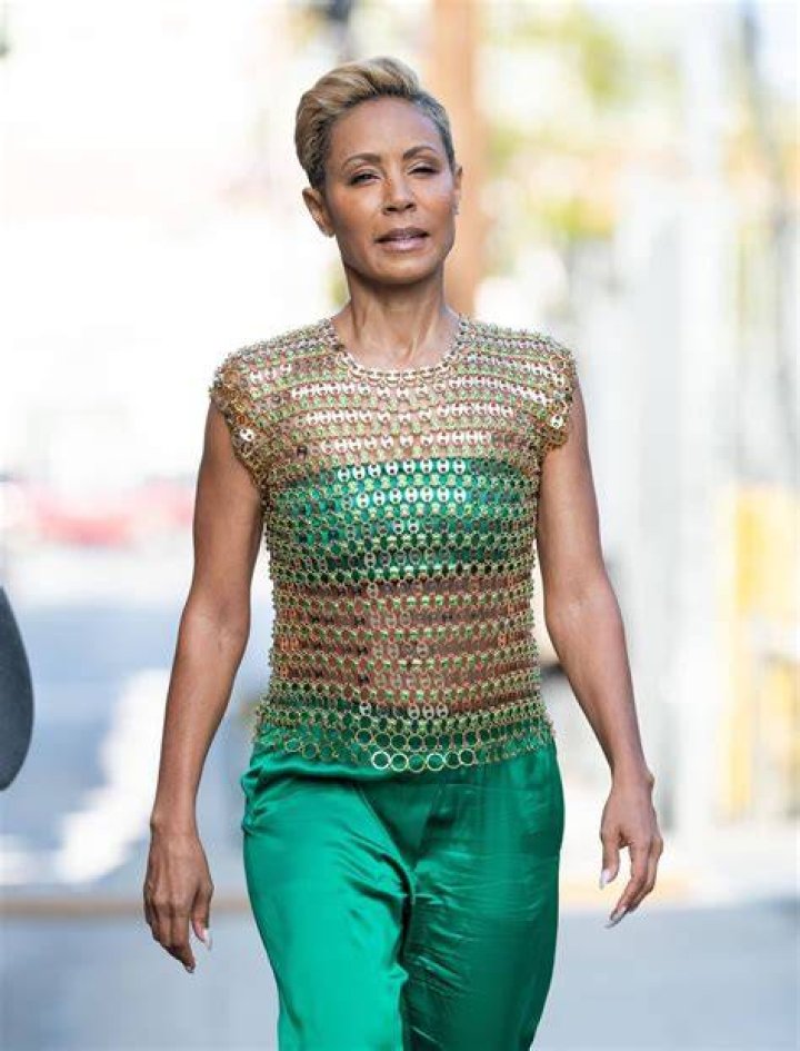 JADA PINKETT SMITH Arrives at Jimmy Kimmel Live in Los Angeles 06/05