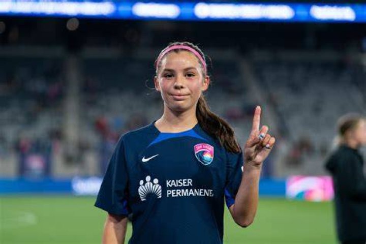 Melanie Barcenas San Diego Wave Fútbol Club
